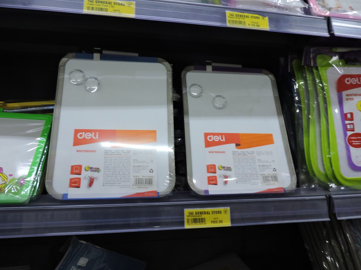 TGSOnlineZA's tweet photo. We have a Variety of drawing & writing boards available for the kiddies, Visit our stores today https://t.co/J8HiapEVFH #TheGeneralStore #Back2School #Writingboards https://t.co/Nh8ug2Zr4K