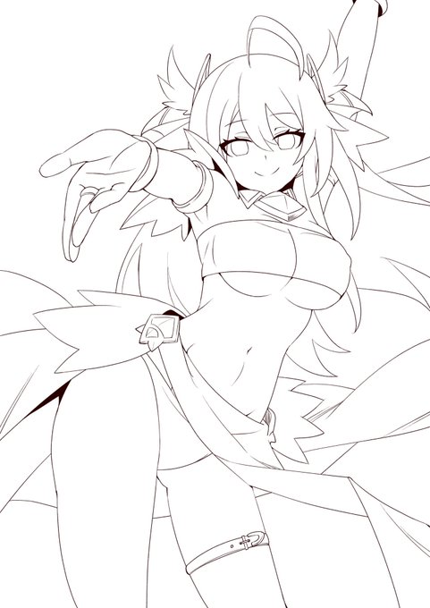 最近ティニアばかりを描いてますぬ
ガデテルは良いぞ 