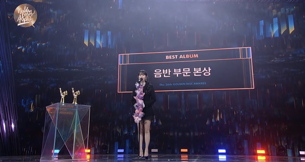 220108 Congratulations to @_IUofficial for winning Best Album (Bonsang ...