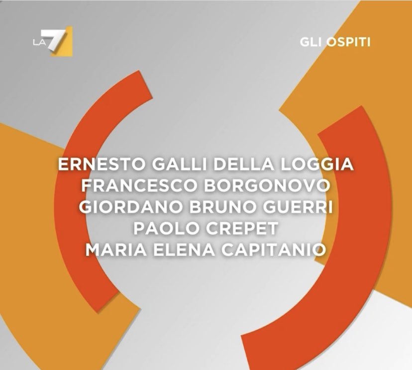 m_contarina's tweet photo. Ora a Coffee break (La7) https://t.co/3FiTnwJFuj