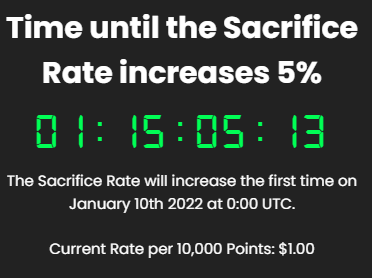 I don't think you guys understand how important it is for a whale to jump over another whale. Imagine your whole team of points standing up, walking up front and forcing all the other guys points to sit in the back rows. The rates go up 5% in just 1 day 15 hours!