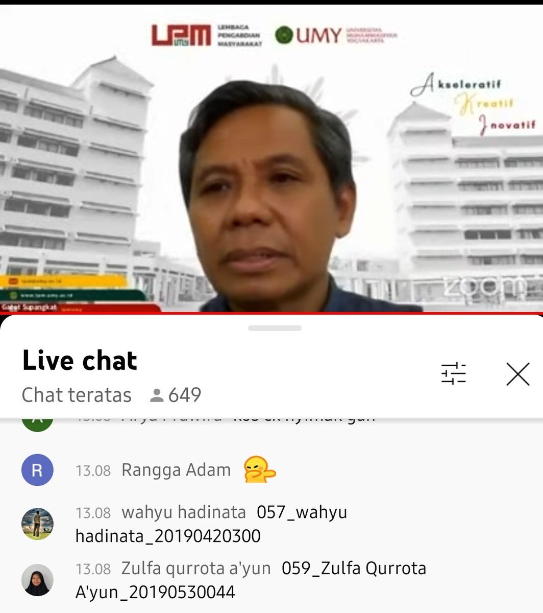 ayun_zqa's tweet photo. Kepribadian personal yang baik memiliki banyak pengaruh pada dirinya sendiri. Seperti pengetahuan dan kemampuan yang luas, pengalaman yang beragam, dan akhlak yang baik.
Nama : Zulfa Qurrota A'yun
Kel : 059

#KKNUMY #UMYYOGYA @kknumy https://t.co/mWKvR0lvTP