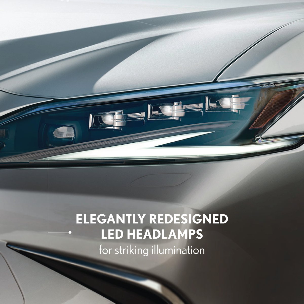 LexusAE's tweet photo. The most advanced Lexus ES Hybrid yet. The #LexusESh 2022 is equipped with state-of-the-art technology and new features for a more comfortable drive.
#LexusUAE #ExperienceAmazing https://t.co/oFvMM66NLJ