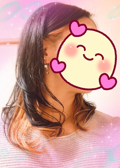 仕事帰りに美容院行ってきましたー  インナーカラーも入れ直し 綺麗に仕上げて頂きました(*'˘`*) スタイリストさん有難うございます ネイルもだけど髪も綺麗だと気持ち全然違う   #美容室 #インナーカラー #日常
