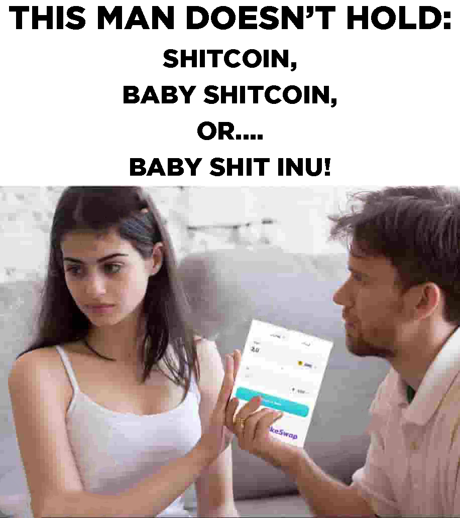 Stan: Butttt babe.... I hold 69 bitcoins...
Girl: No stan, we’re over.