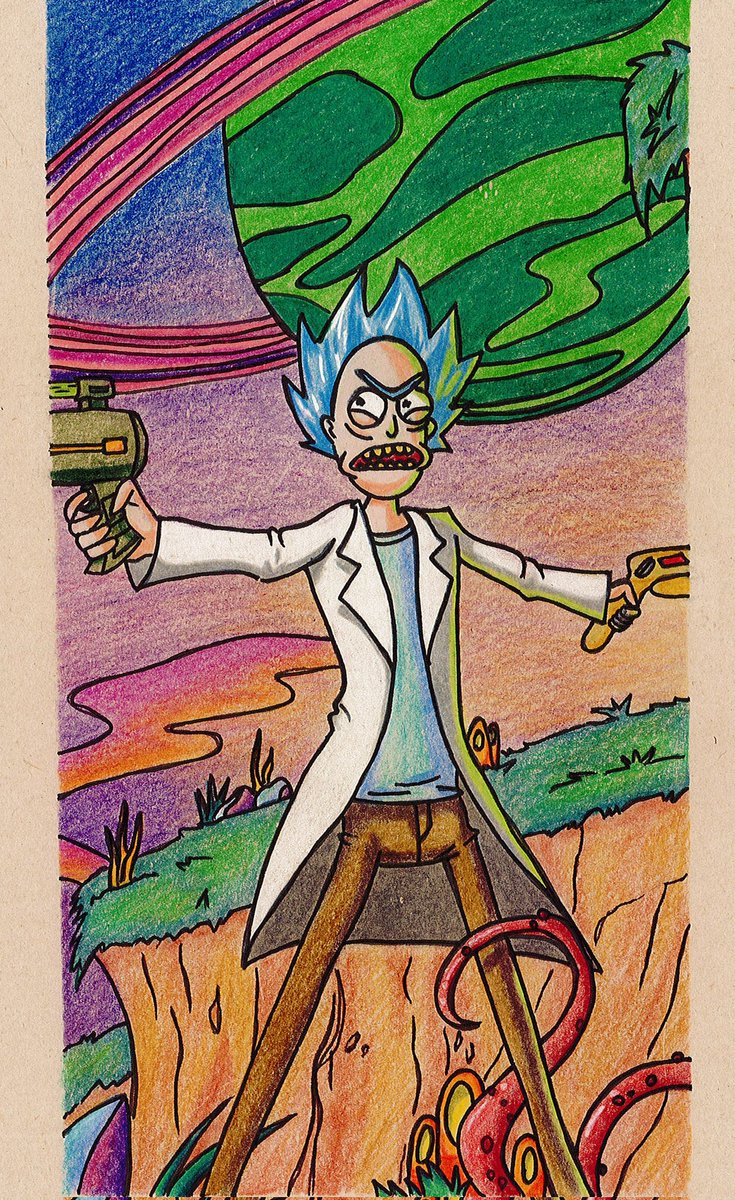 azin_mkk's tweet photo. #NFTartist #nft #artistsontwitter #RickandMorty #nft https://t.co/KgrqVWIAJl