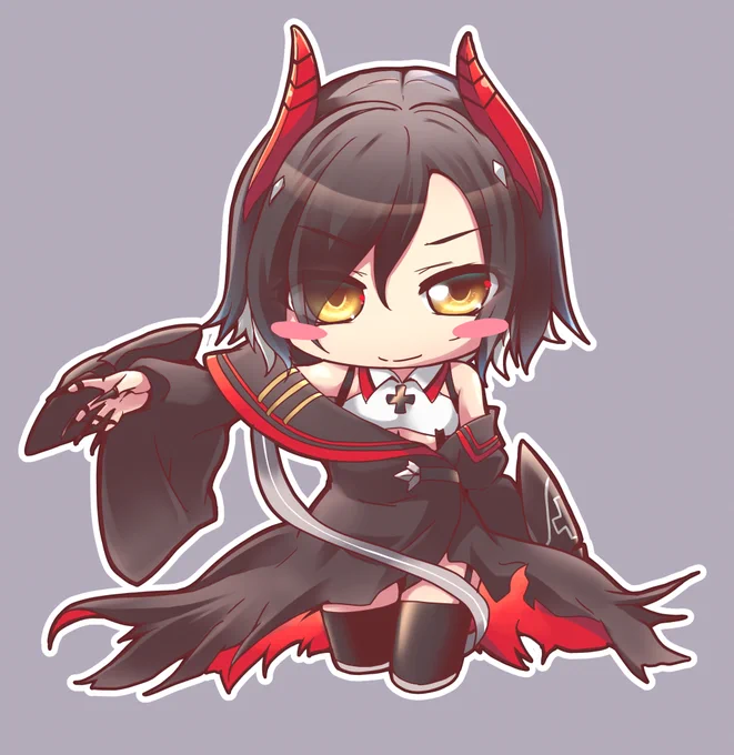 ウルリッヒさん かっこいいかわいい強いかわいい 天井前にきてくれてありがとうありがとう #アズレン #アズールレーン #ウルリッヒ・フォン・フッテン 