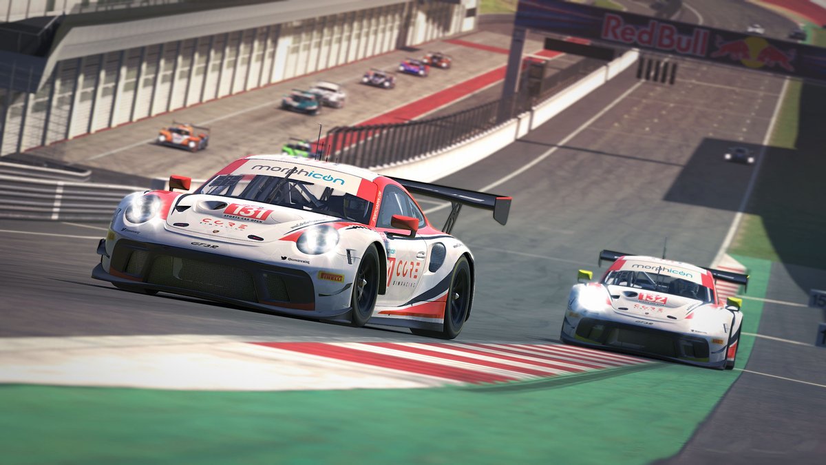 CoRe SimRacing 🔶 (@coresimracing) on Twitter photo #iRSCO | Raceday <a href="/iRacing/">iRacing</a> <a href="/SportsCarOpen/">Sports Car Open</a>! The 6h of Red Bull Ring today live at 13 GMT! #sportscaropen #iracing #redbullring #porsche 🏁
CoRe #131:
- 🇬🇧 K.Harrison
- 🇳🇱 <a href="/MaximRamsteijn/">Maxim Ramsteijn</a>
CoRe #132:
- 🇫🇮 <a href="/oskaririnne1/">Oskari Rinne</a>
- 🇳🇱 <a href="/Allertvdw/">Allert van der Wal</a>
<a href="/RaceSpotTV/">RaceSpot TV</a> ⏩ | bit.ly/3tgwtaq #iRSCO | Raceday <a href="/iRacing/">iRacing</a> <a href="/SportsCarOpen/">Sports Car Open</a>! The 6h of Red Bull Ring today live at 13 GMT! #sportscaropen #iracing #redbullring #porsche 🏁
CoRe #131:
- 🇬🇧 K.Harrison
- 🇳🇱 <a href="/MaximRamsteijn/">Maxim Ramsteijn</a>
CoRe #132:
- 🇫🇮 <a href="/oskaririnne1/">Oskari Rinne</a>
- 🇳🇱 <a href="/Allertvdw/">Allert van der Wal</a>
<a href="/RaceSpotTV/">RaceSpot TV</a> ⏩ | bit.ly/3tgwtaq