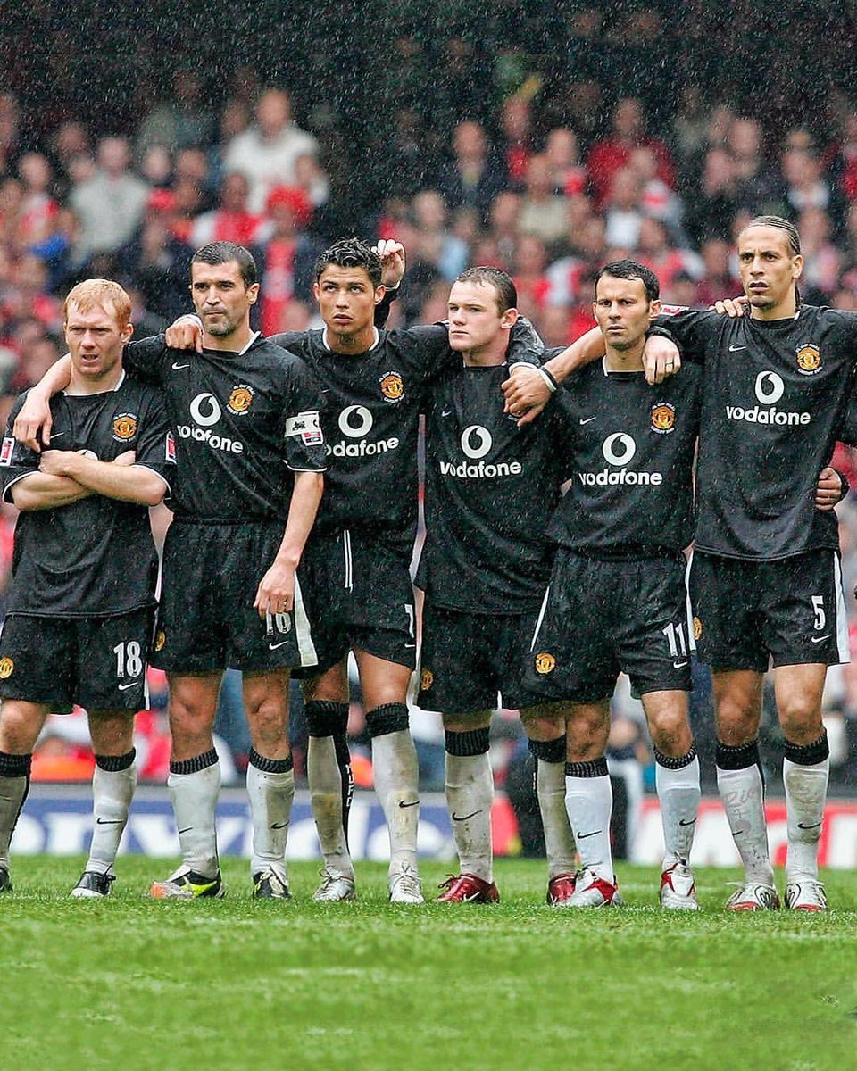 Footballtweet's tweet image. Manchester United, once upon a time. 🤯