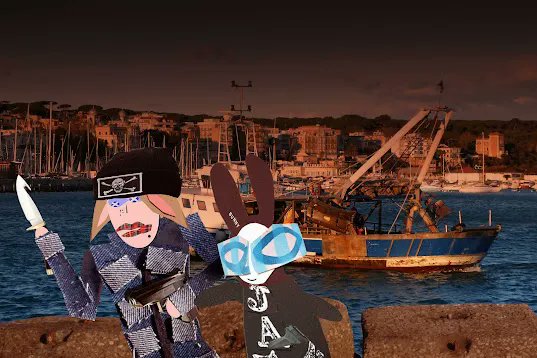 THE WABBIT AND THE AKWAT FISH: Episode 3. The Wabbit and Jenny on the Docks https://t.co/Xwb5cNLXsD https://t.co/mbTiBEUguq