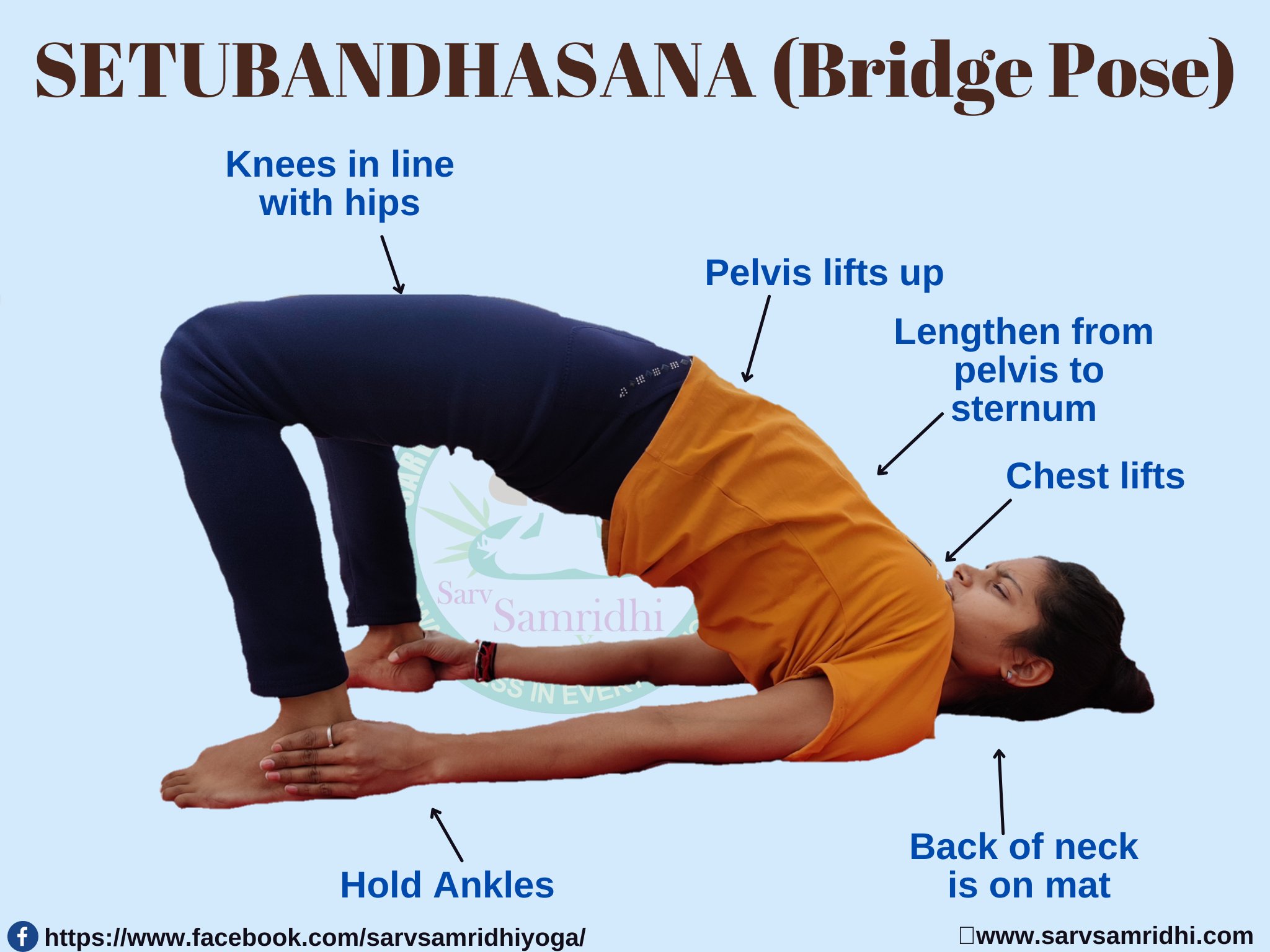 Setu Bandhasana (Bridge Pose) — Conquer