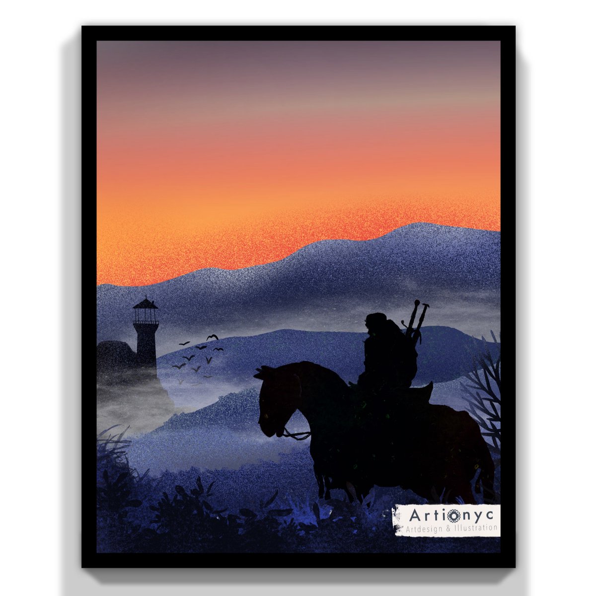 Artionyc's tweet photo. Hallo Twitter Welt 
#vernetzungstweet #startup #TheWitcher #TheWitcher3WildHunt 
Gibt es hier noch andere #DigitalArtist ? https://t.co/xdB889yppj