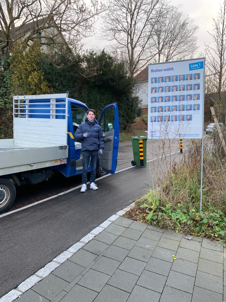 Danke für die vielen spannenden Dislussionen heute im #Dorf. Der #Wahlkampf geht richtig los und wir freuen und darauf! 
#Riehen #FDP #Gemeindewahlen #Wahlen