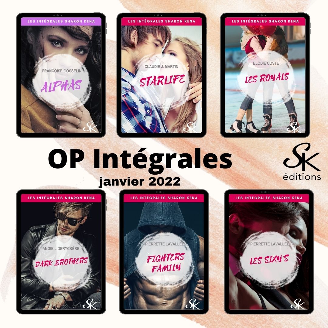 6 intégrales disponibles tout le mois de janvier uniquement !