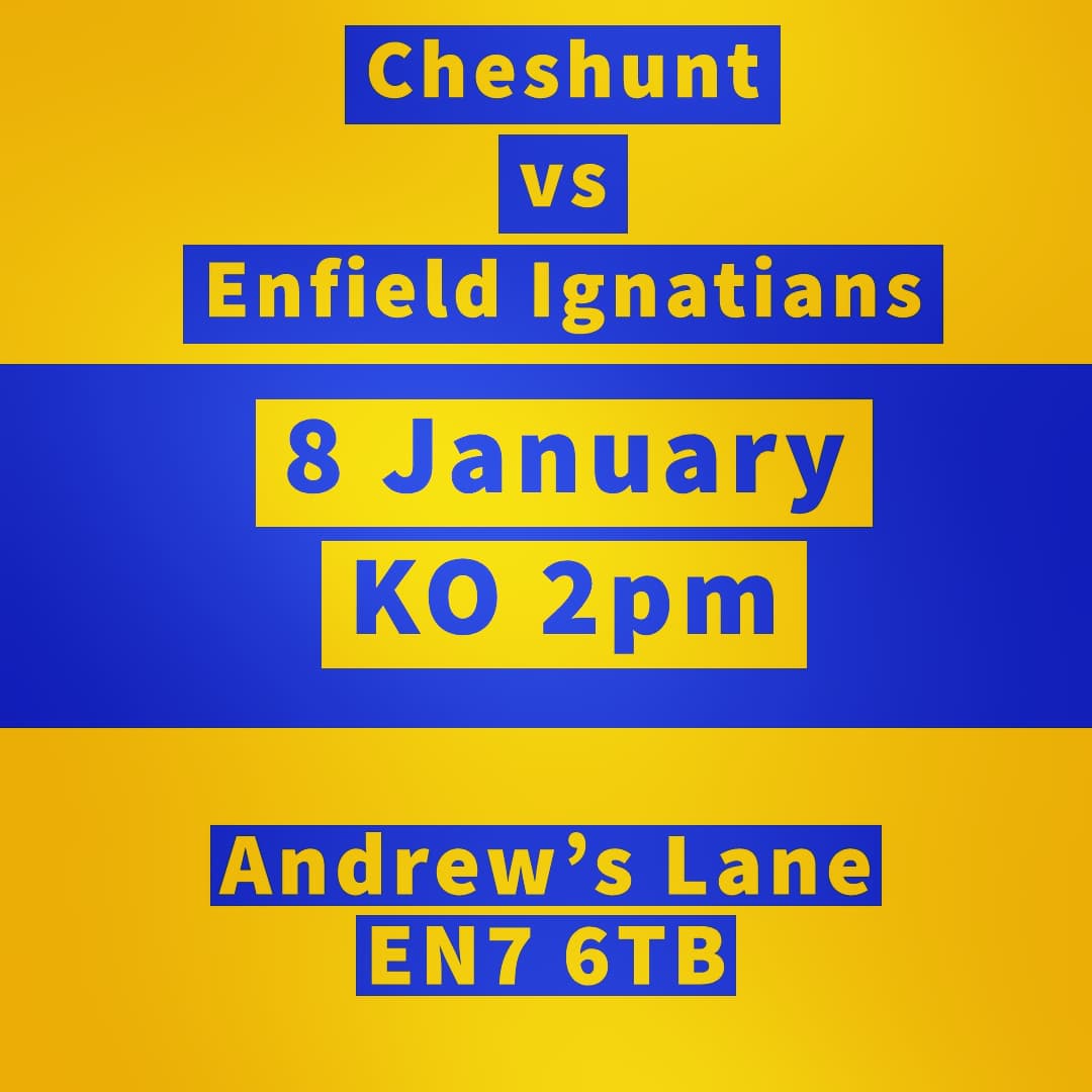 EIRFCDodo's tweet photo. Saturday 8 January:
@OldStreetRugby vs EIRFC 1st XV (A)
@CheshuntRugby vs EIRFC Dev XV (A)
Both kickoffs 2pm. Supporters welcome! π΅π‘ π π»
#eirfc #eirfcfamily #enfield #londonrugby #northlondonrugby #northlondon #middlesexrugby #grassrootsrugby https://t.co/GgcWdX20rS