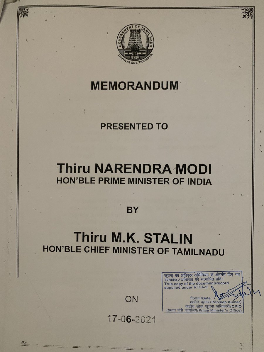 Selvakumar_IN's tweet photo. ஒரு வழியா ஜூன் மாதம் கோபாலபுர அரசு பிரதமரிடம் வைத்த கோரிக்கை மனுவின் முழு காப்பி கிடைத்துவிட்ட��ு. 
இதுவரை ஒட்டிய ஸ்டிக்கர், இனிமேல் ஒட்டபோகும் ஸ்டிக்கர் அனைத்தும் ஆதாரத்துடன் கிழிக்கபடும் 🙏 https://t.co/50bPbtX5Rz
