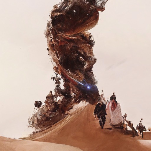 GenRobots's tweet photo. @NFTOlga Gate in a dune https://t.co/DEeBTjwme1