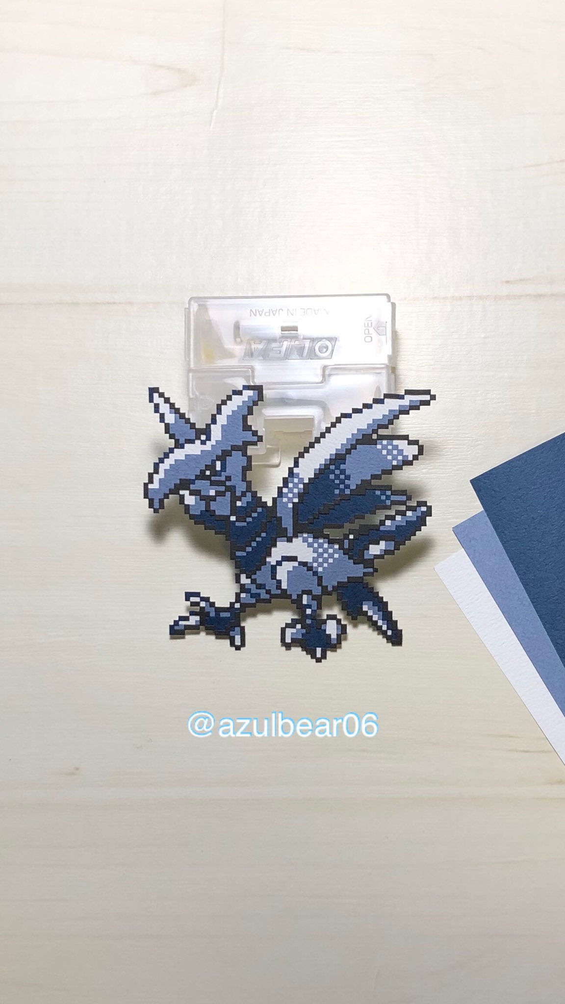 玲 切り絵でpkmn金銀ドット絵 245 251 ポケモン金銀ドット絵224 エアームド 切り絵 Pokemon T Co Mrfq93j51u Twitter