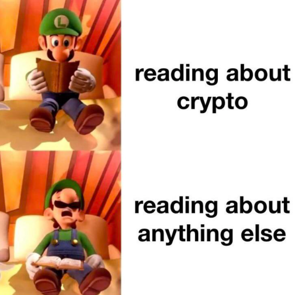 Ever Tried Reading about Crypto  😂😂#cryptomemes