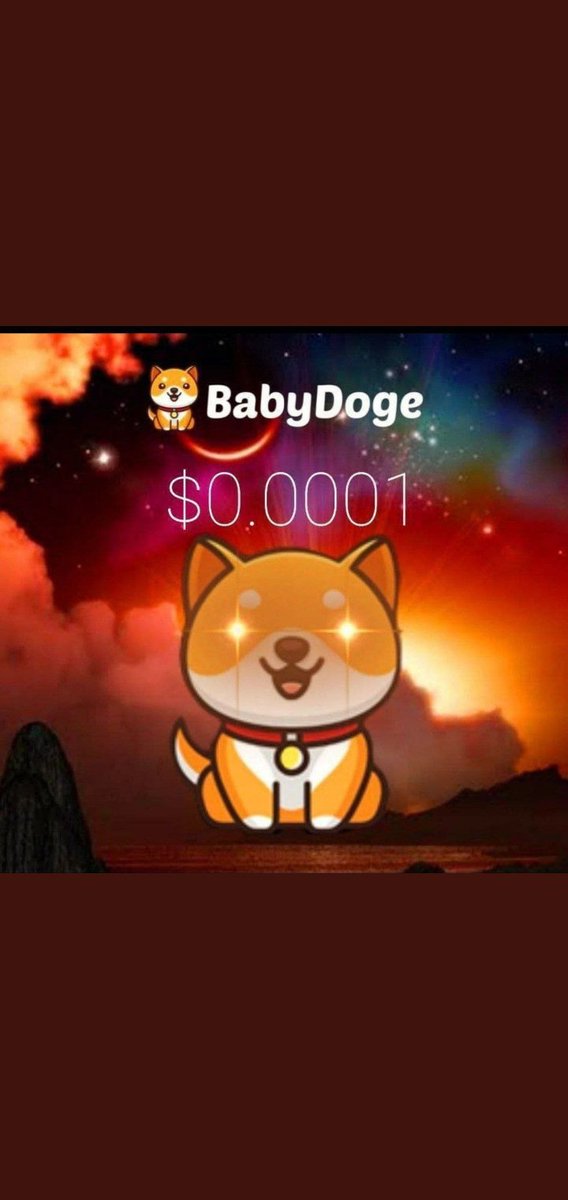 HamidM56's tweet photo. @KengAngelo @binance @babydoge https://t.co/X3lMf69m5h