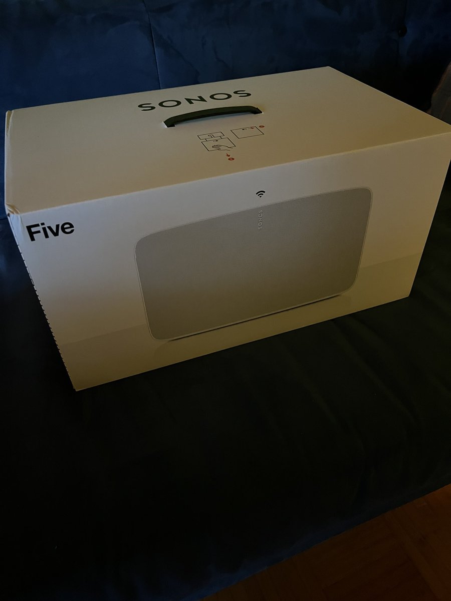 AppleCases99's tweet photo. Angekommen #SonosFive https://t.co/UVr3XRfUIh
