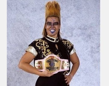 The Beermat wishes former WWF Women's Champion Bull Nakano a happy birthday Have a good one 🍻 @bullnakanokeiko