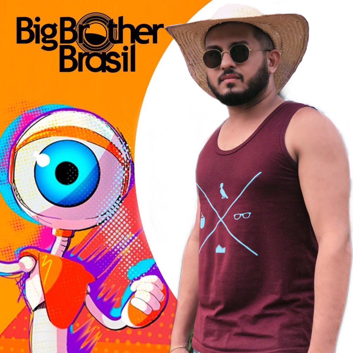 KaickKaick's tweet photo. E aí, vão torcer por mim? 😍 invejosos dirão que é fake news. #bbb #bbb22 #teamkaick #pessego https://t.co/ACXY40xitf