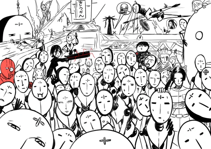 昨年末のいいねの数だけ駆除系描くチャレンジ
61体の駆除系?描き終えました、、、、
いいね、RTしてくださった方々ありがとうございます!
楽しかった 