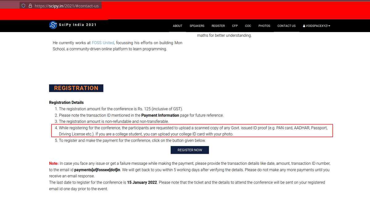VoidSpaceXYZ #SayNoTo-Aadhaar tweet media