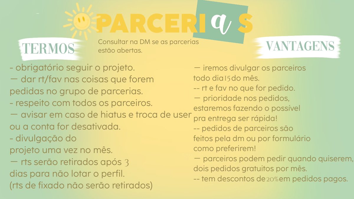 ☀️・SunShine Design・☀️
📑| Carrd: sunshinedesign.carrd.co
🗂️| Portifólio/Cronograma:
{heylink.me/sunshinedesign}
📧| Sunshinedesign21@gmail.com 
📲| Dúvidas Via DM

© Sunshine Design