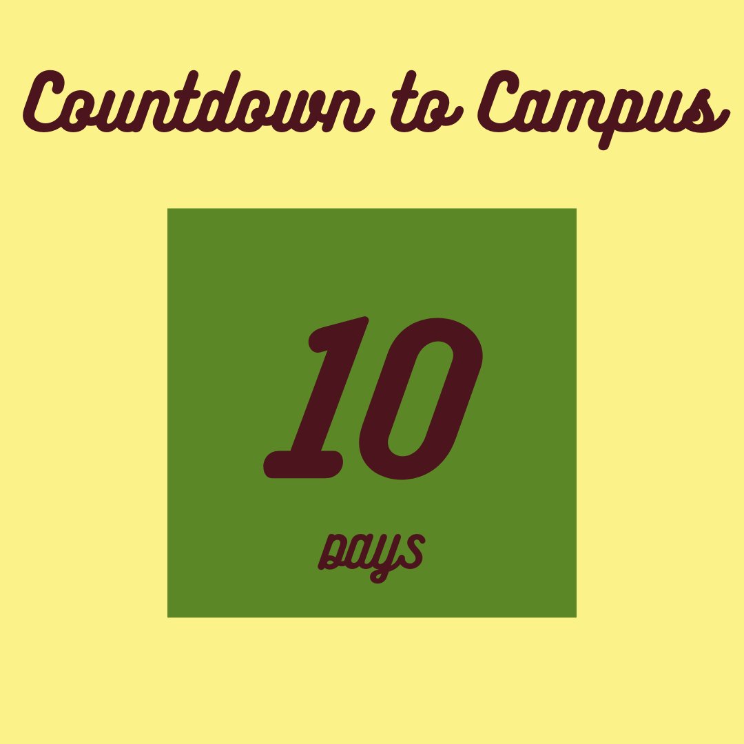 We are ten days from the spring semester and we are so excited to have you back on #campusbeautiful

#countdowntocampus #easternkentuckyuniversity
