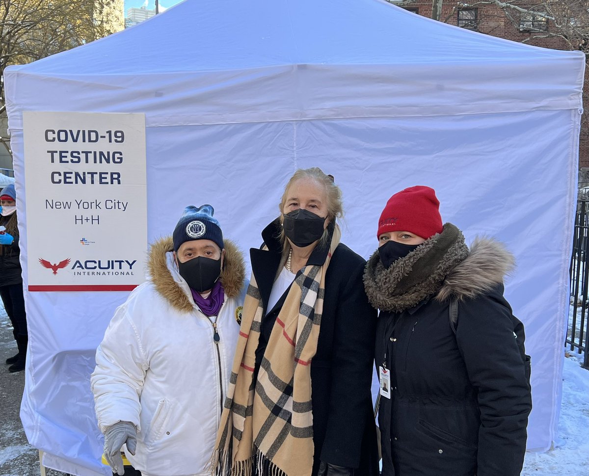 Happening Now: our rapid testing site at  Bennerson Playground on W. 64 St. btwn Amsterdam &amp; West End Avenues is open till 6 PM. KN95 Masks available while supplies last! 

For additional details check out <a href="/westsiderag/">westsiderag</a>: westsiderag.com/2022/01/07/sat…