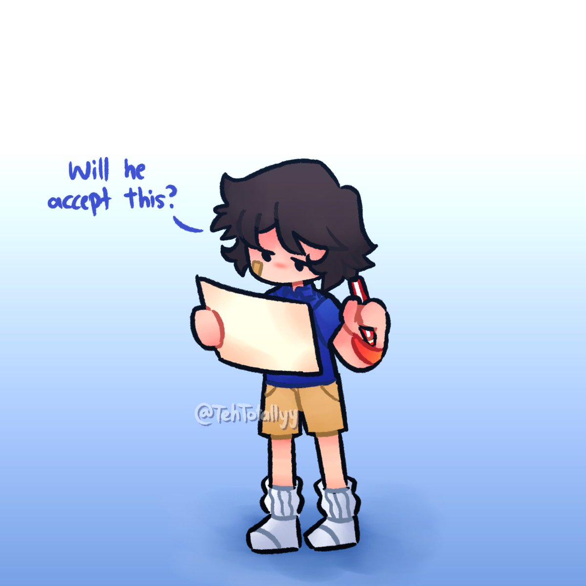 TehTotally's tweet image. An apology #FNAF #fnafsecuritybreach