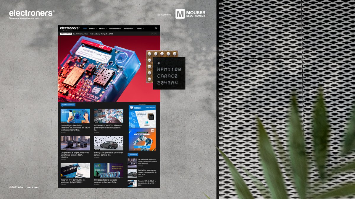 mcelive's tweet image. Aprendé más sobre el Nordic Semiconductor nPM1100 Power Management ICs y sus aplicaciones: @MouserElec mouser.com/new/nordic-sem…