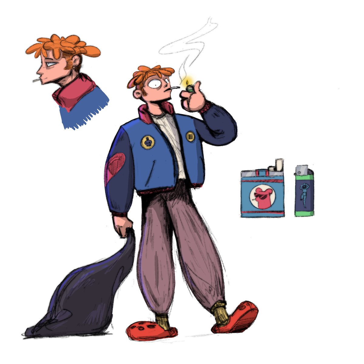 realmutis's tweet photo. Sacando la basura #Procreate https://t.co/JN1mX4cf3n