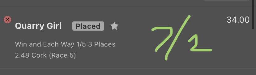 More wins today 👀👀👀 Even better it’s free to join, link in bio to telegram 

#BetterTogether #HorseRacing #racingtips #tipster #FreeTips