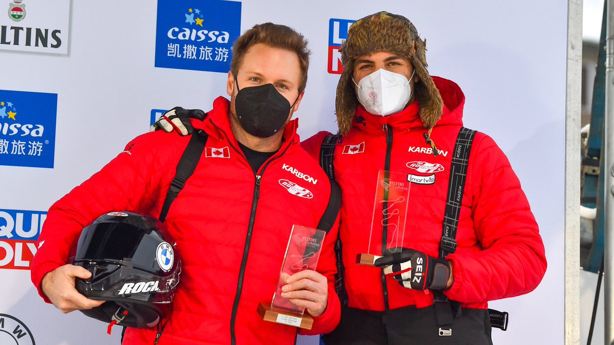 Consistent Canucks - <a href="/justinkripps/">Justin Kripps</a> <a href="/CamStones/">Cam Stones</a> battle to 2man🥉in Winterberg!

“Feels so good to pull a medal off a historically tough track for us in two man. Justin laid down two crisp runs and gave us a sure shot at a medal.” Cam Stones 
📷 <a href="/IBSFsliding/">IBSF</a>