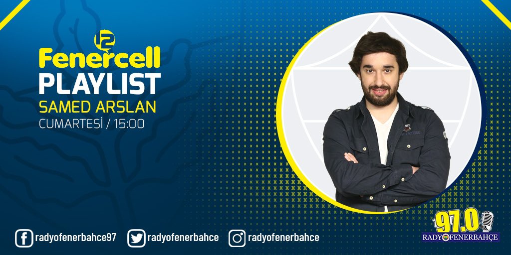 RadyoFenerbahce's tweet photo. Radyo Fenerbahçe’de @FENERCELL ’in katkılarıyla hazırlanan Fenercell Playlist başladı.

Bu hafta Fenerbahçe Doğuş Yelken Şubemizin oyuncularından Alican Kaynar’ın seçtiği şarkıları dinleyeceksiniz. @alicankaynar 

https://t.co/UwdsundWLH https://t.co/EstJhQEN2K