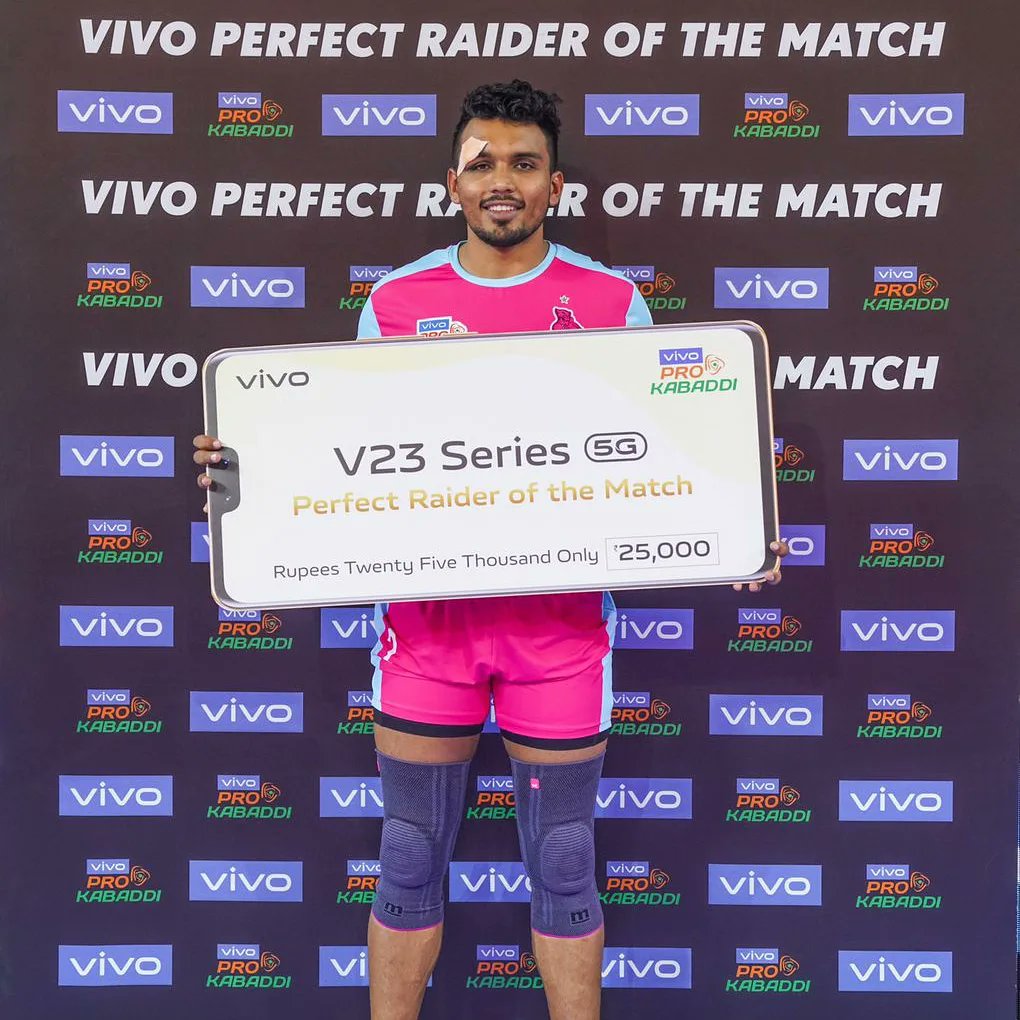 A much needed win! A promising team work was on display last night 💯

#SuperhitPanga #JaiHanuman #TopCats #JaipurPinkPanthers #JPP #Jaipur #vivoProKabaddi
