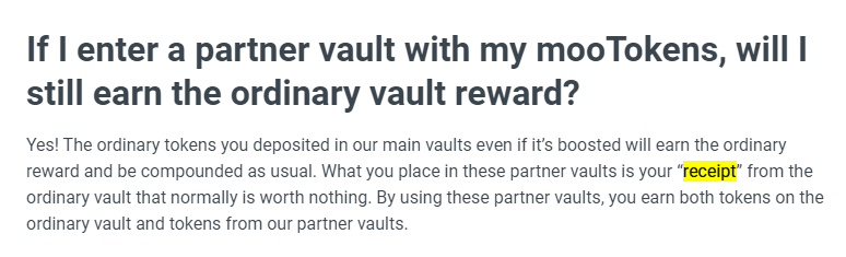 Tagui_Panda's tweet photo. @RahitAsh6 @QiDaoProtocol @beefyfinance @SpookySwap @market_xyz This should answer your question.
Taken directly from Beefy documentation : https://t.co/NarnHl8p2e