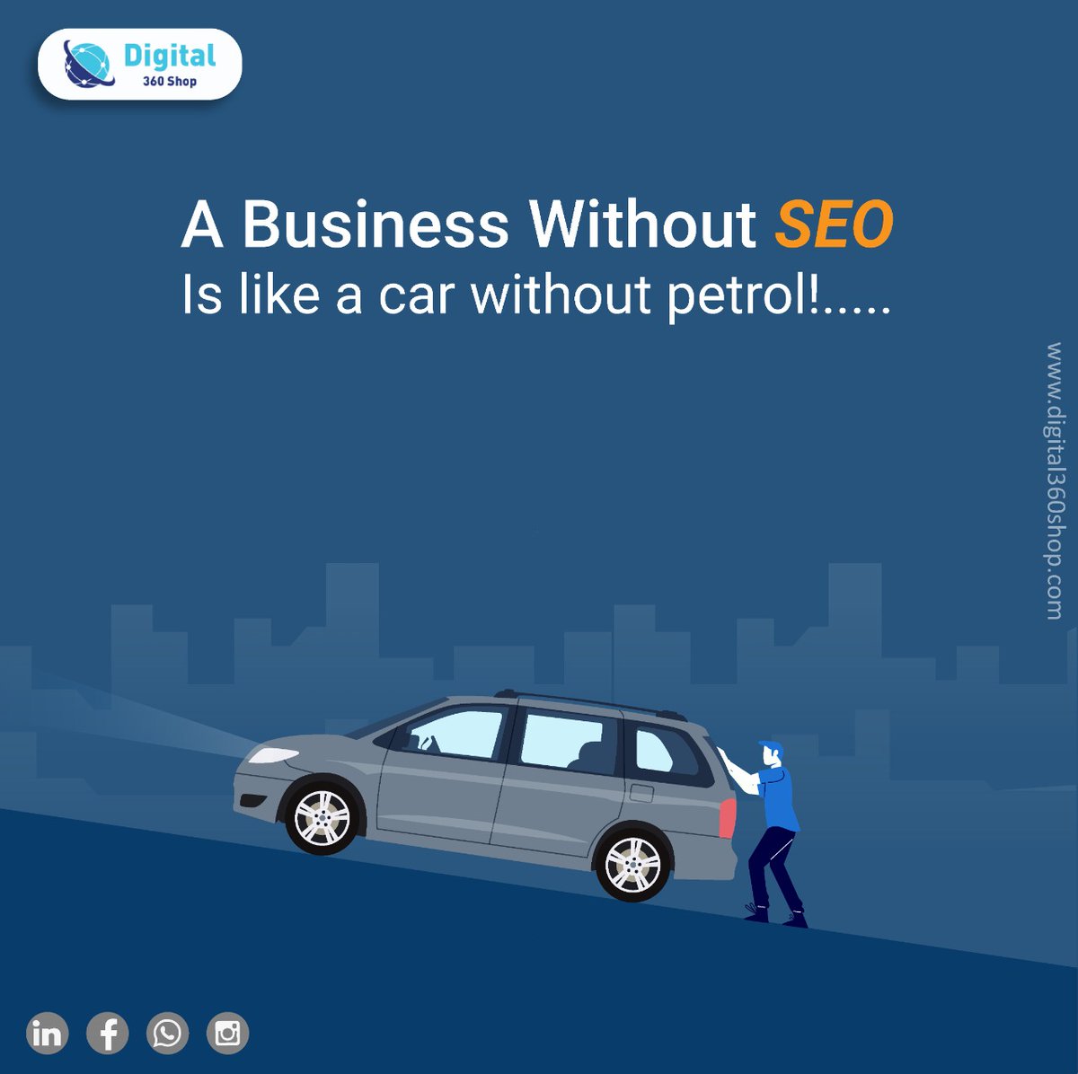 digital360shop's tweet photo. A business without SEO is like a car without petrol. 
#digitalmarketing#seo#web designing#digitalworld#digitalindia
Visit our-: https://t.co/3ksfOnz693
Contact number-8188088192 https://t.co/JSLwVcNpxX