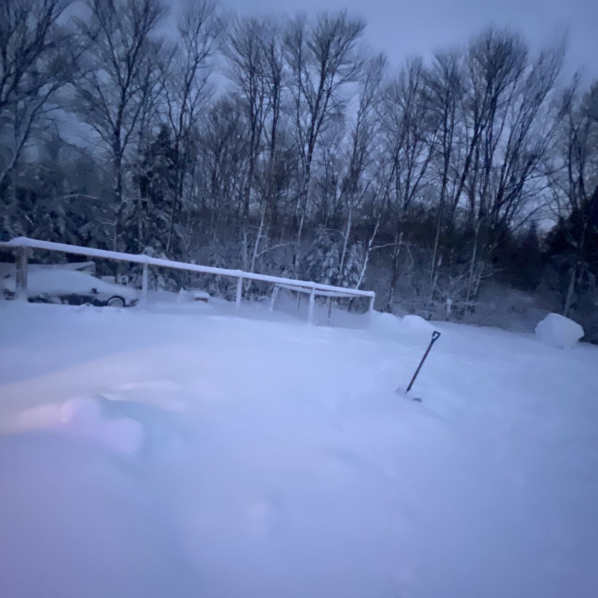 comptonhali's tweet image. Just a bit of snow here in Truro, NS. #WinterWonderland #januarysnow #canada #novascotia #whitebeauty