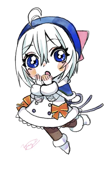 やっぱこの衣装最高にかわいいんだよな
#SiroArt 