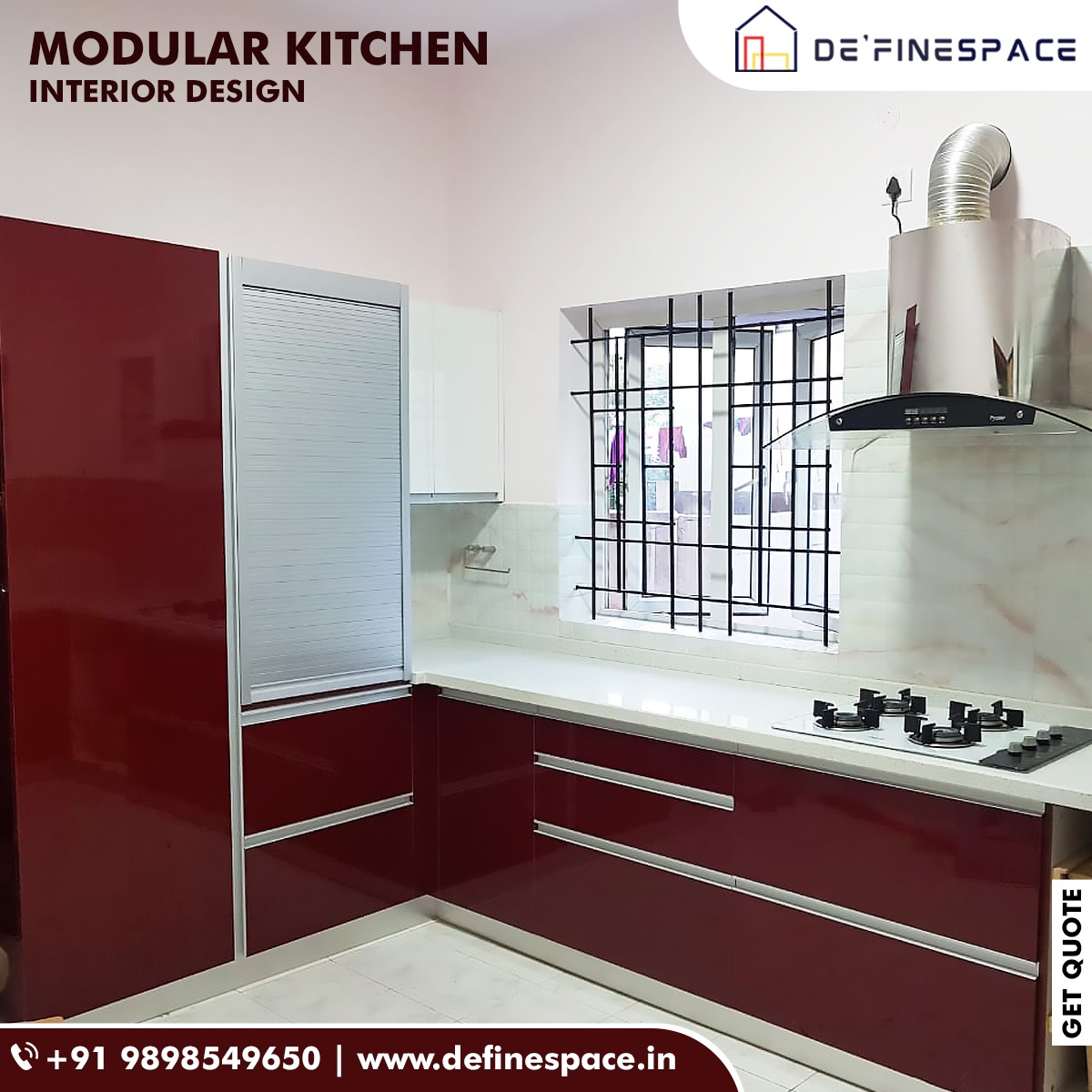 definespace_in's tweet image. ‘’If you can organize your kitchen, you can organize your life’’ Looking for the best Modular Kitchen Designs? Your search ends here! Get modular kitchens that are customized to suit your home from Define Space. 

#DefineSpace #InteriorDesign #KithcenInterior #HomeInteriors #Home
