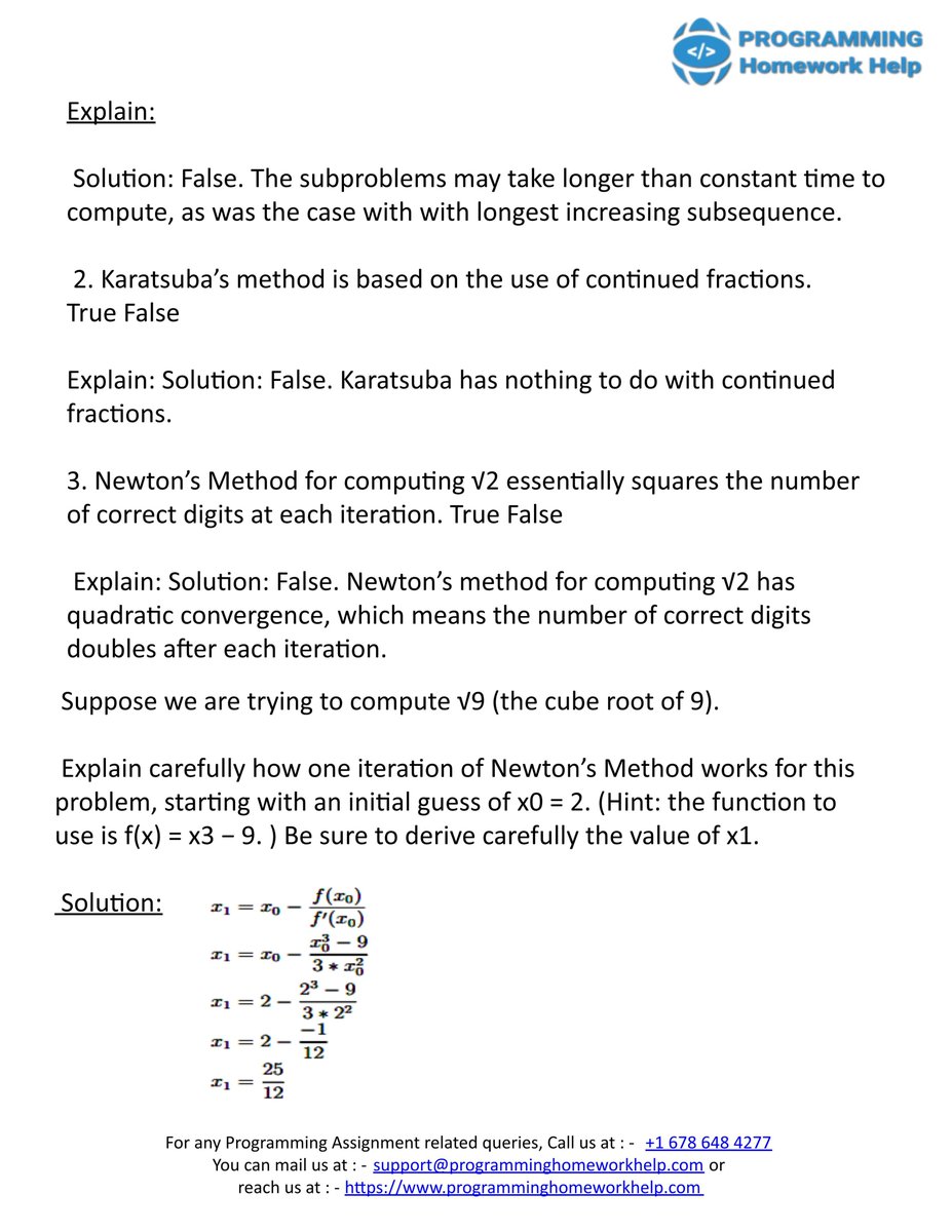 ProgrammingHom1's tweet photo. I am Walker D. I am an Algorithm Assignment Expert at https://t.co/CUDaUvQiNj. I hold a PhD. in Programming, University of New York, USA. I have been helping students with their homework for the past 7 years. I solve assignments related to Algorithms.
#ProgrammingHomeworkHelp https://t.co/Dn70CKg7s2