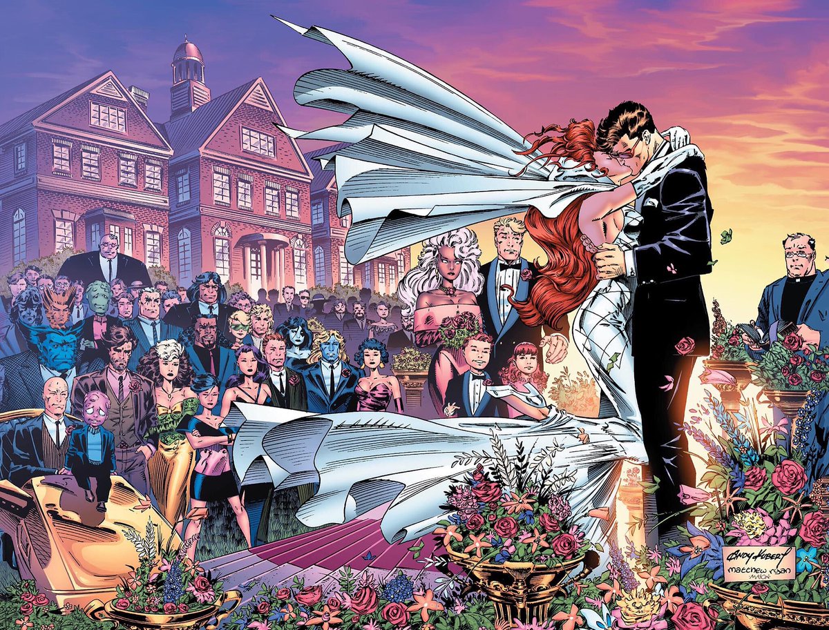 XMen_C_O_T_A's tweet photo. It was a beautiful day - did Madelyne get a cover at her wedding???? #iamwithmadelyne 
✖️
Art by @AndyKubert #matthewryan and colours by @mentalstudios 
✖️
#xmen #xmencomics #marvelcomics #domino #xforce #xfactor #xmenart https://t.co/IH3BvMo72B