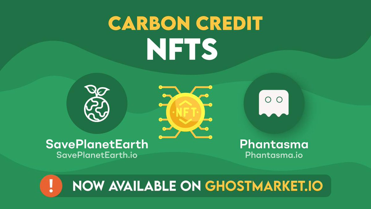 Who wants #Airdrops and access to token #PrivateSales?

Buy our limited edition WORLDS FIRST #CCNFT and qualify

There's more than one benefit to #SavePlanetEarth with $SPE today!

Get yours 👇👇👇

ghostmarket.io/account/pha/P2…

#ActNow #CryptocurrencyNews #Crypto