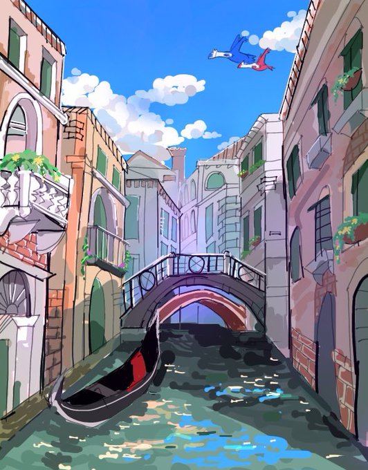 大昔に描いた割といい絵 
