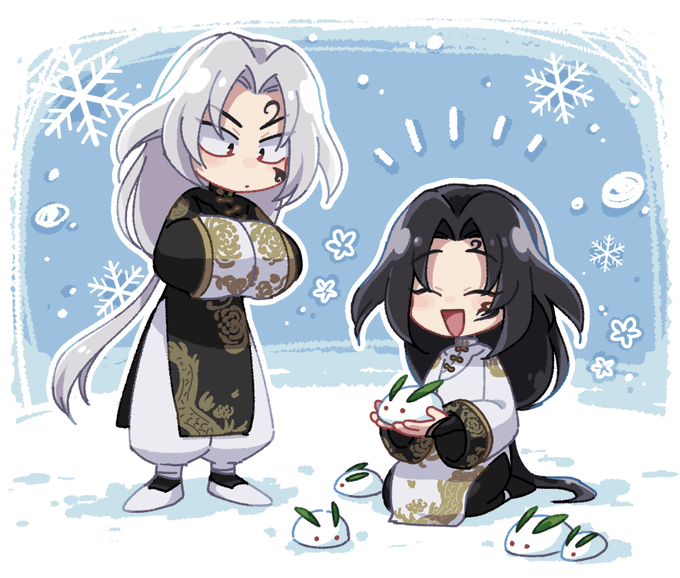 雪うさぎ作って欲しい 