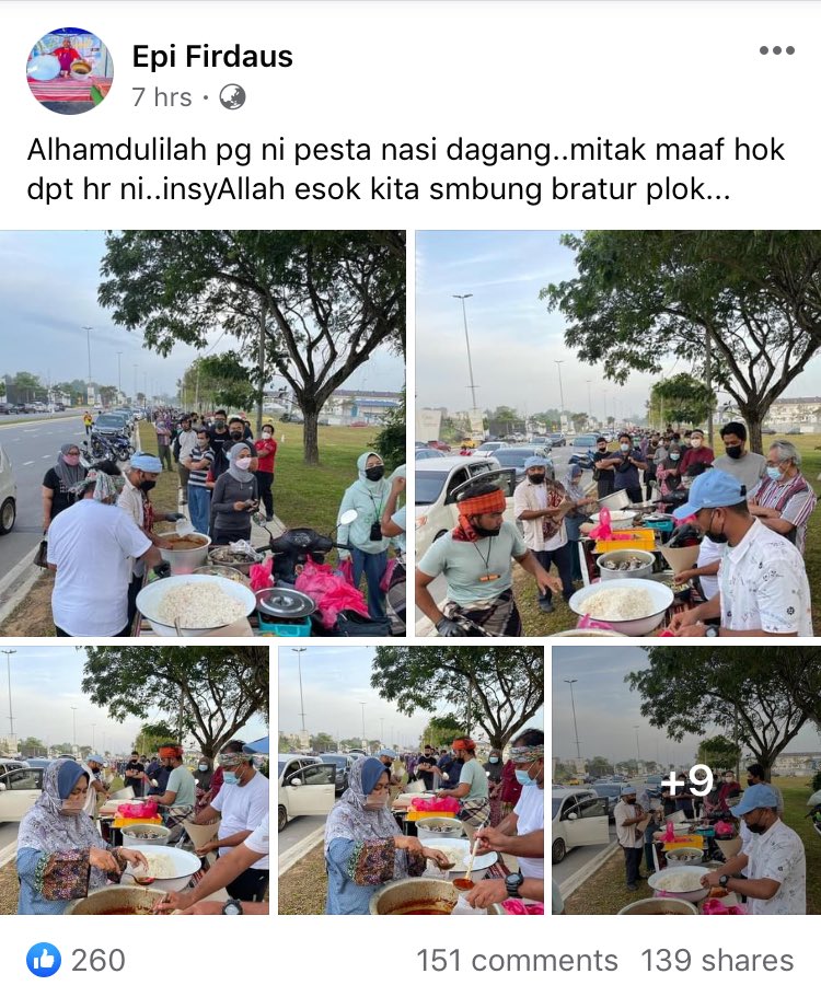 zhvrep's tweet photo. Bekas Chef hotel 5 bintang, Nasi Dagang Terengganu tepi jalan.

Lokasi: Puncak Alam https://t.co/dQzERN0DNu